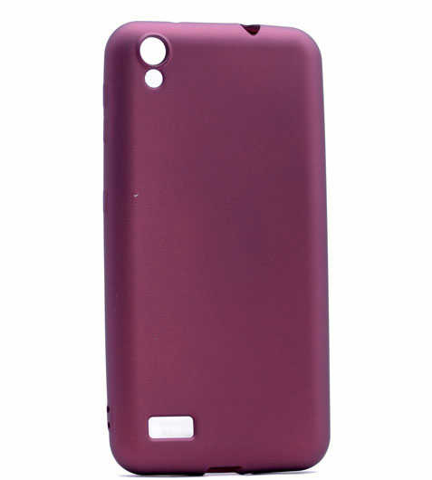 Vestel Venüs V3 5040 Kılıf Zore Premier Silikon Kapak Mürdüm