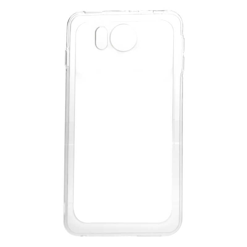 Vestel Venüs V3 5580 Kılıf Zore Süper Silikon Kapak Renksiz