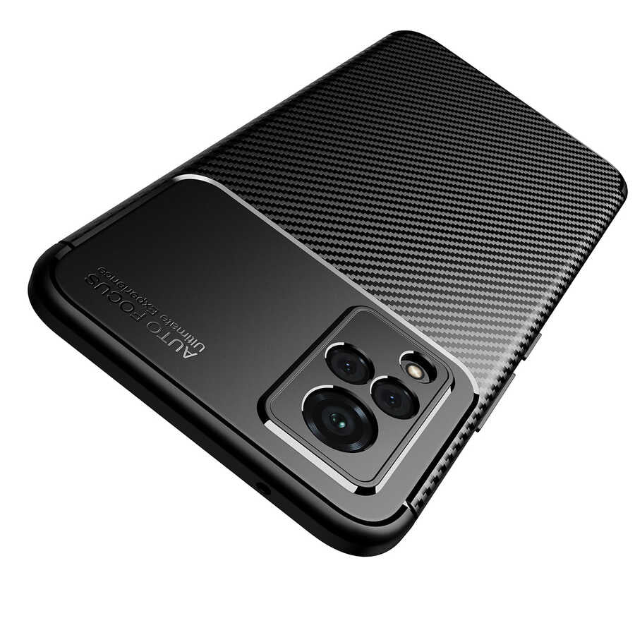 Vivo V21 Kılıf Zore Negro Silikon Kapak Lacivert