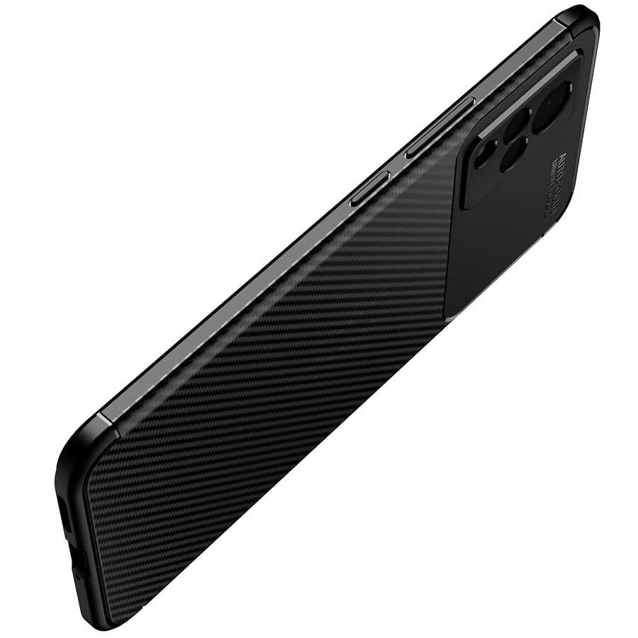 Vivo V21 Kılıf Zore Negro Silikon Kapak Lacivert