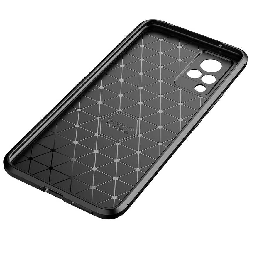 Vivo V21 Kılıf Zore Negro Silikon Kapak Lacivert