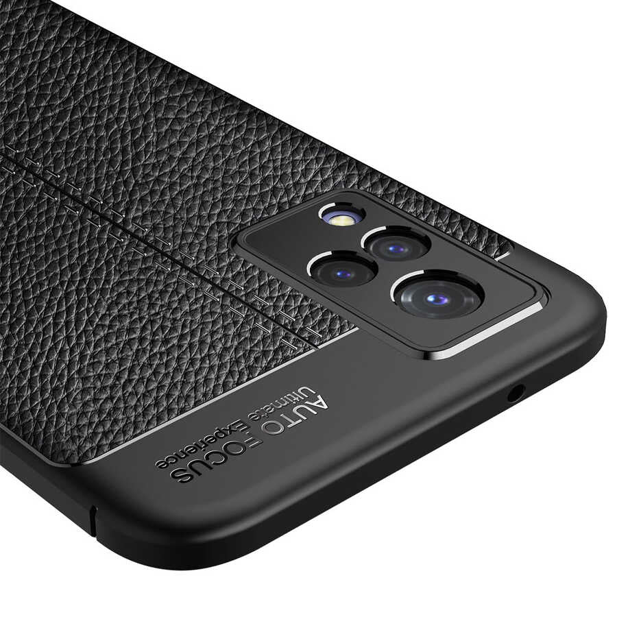 Vivo V21 Kılıf Zore Niss Silikon Kapak Lacivert