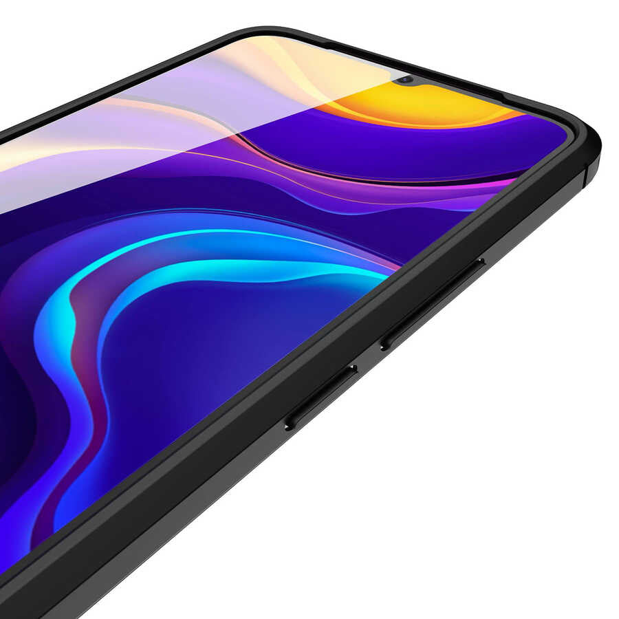Vivo V21 Kılıf Zore Niss Silikon Kapak Kırmızı