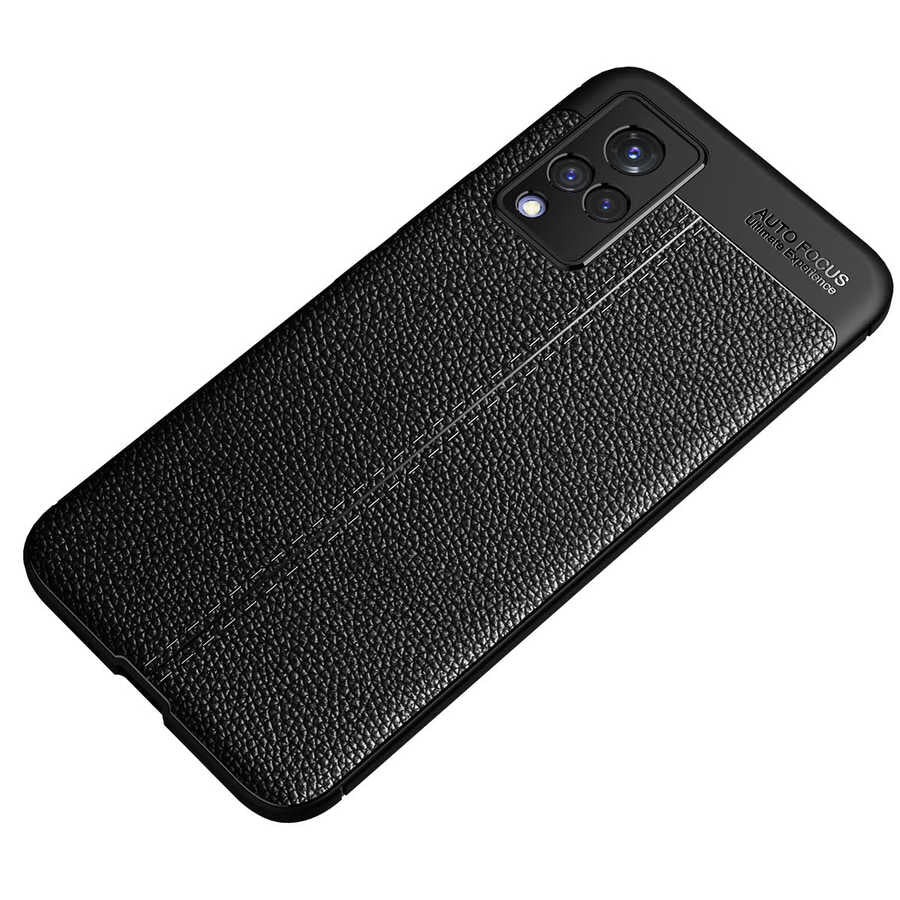 Vivo V21 Kılıf Zore Niss Silikon Kapak Lacivert