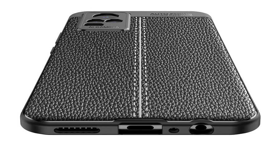 Vivo V21E Kılıf Zore Niss Silikon Kapak Lacivert