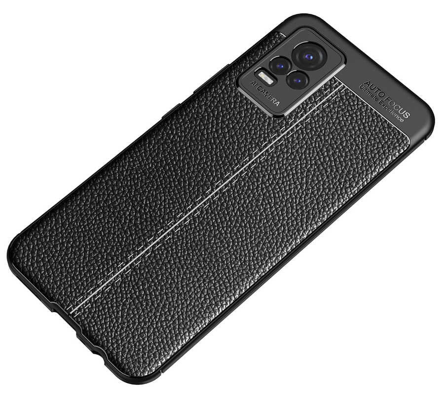 Vivo V21E Kılıf Zore Niss Silikon Kapak Kırmızı