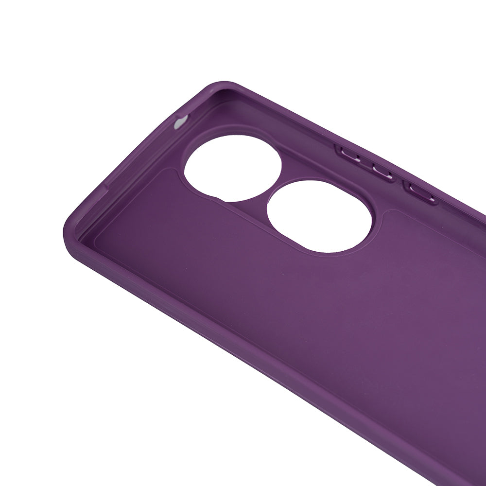 Vivo V40 5G Kılıf Zore Biye Silikon Lila