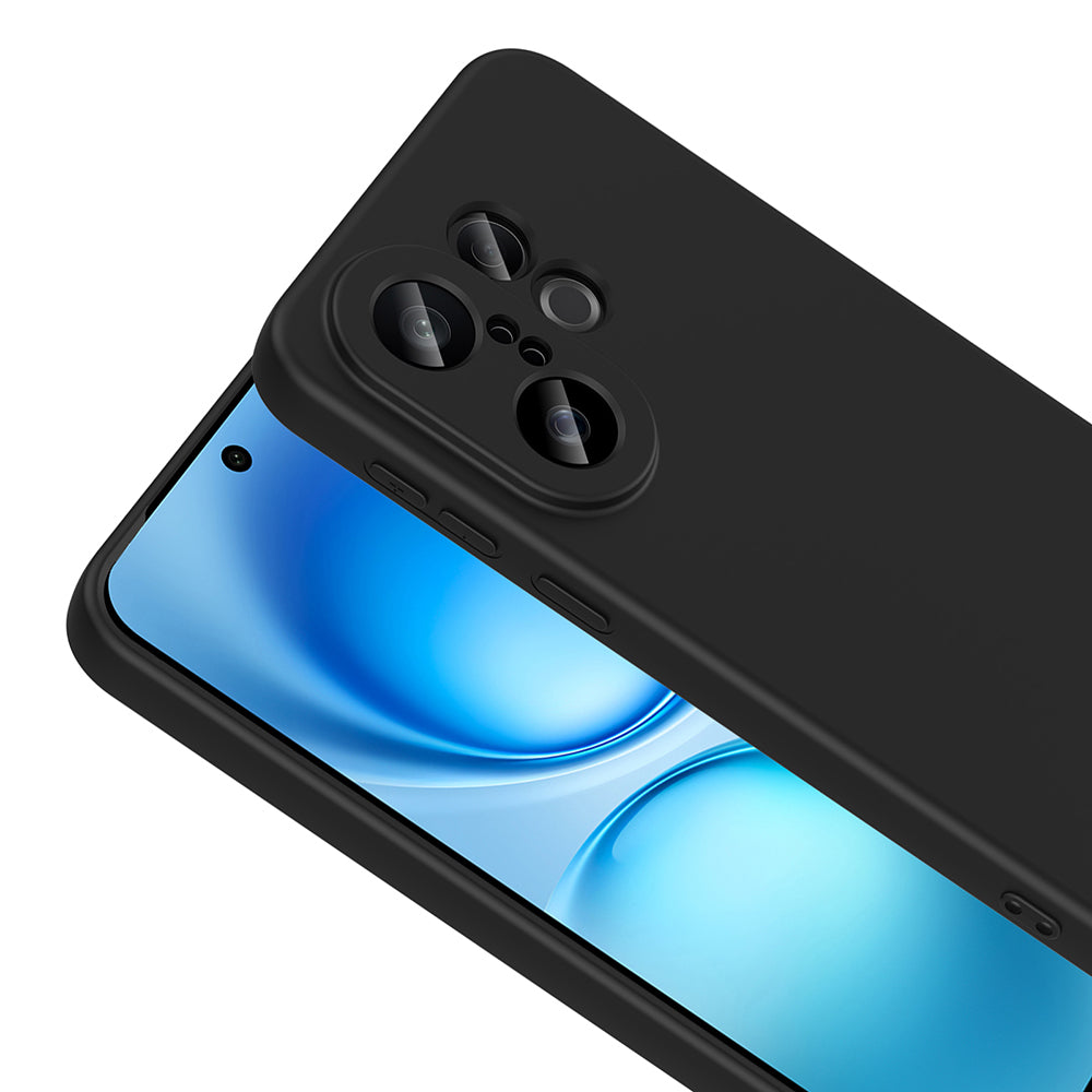 Vivo X200 FE 5G Kılıf Zore Mara Lansman Kapak Siyah