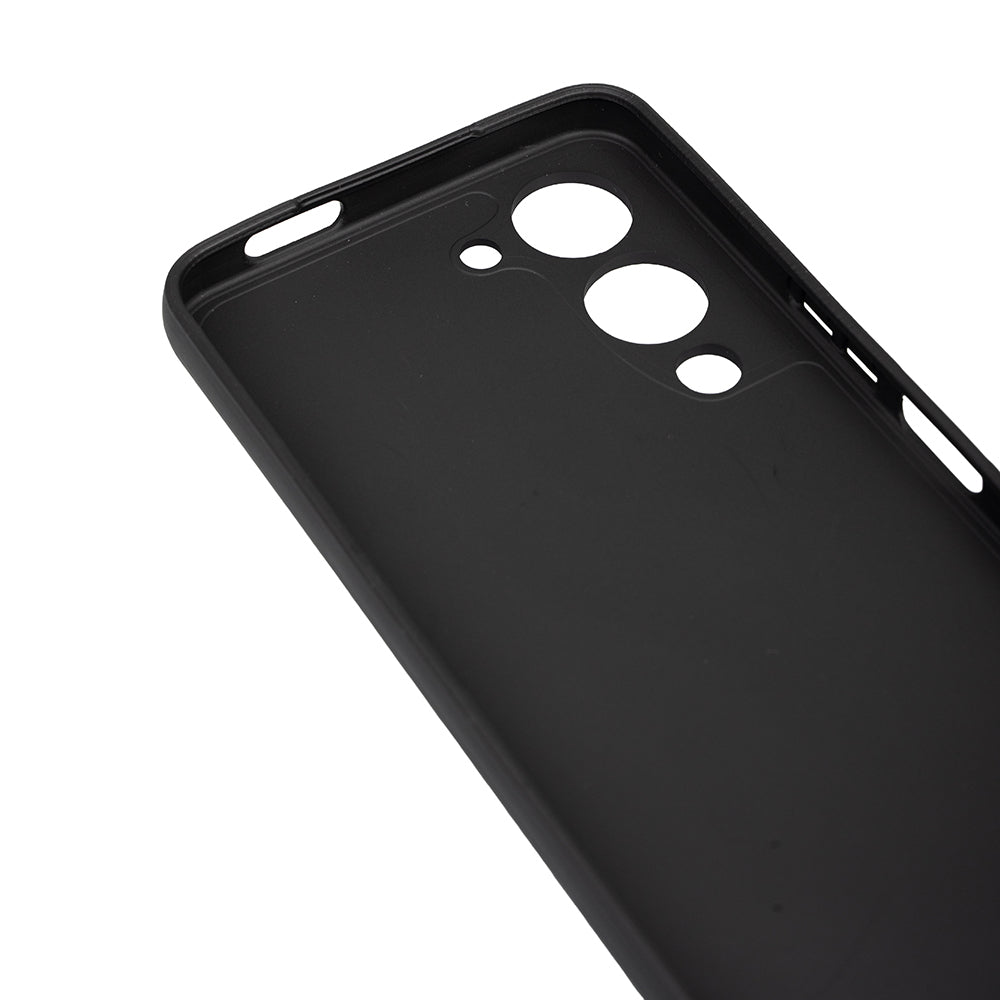 Vivo Y04 Kılıf Zore Biye Silikon Siyah