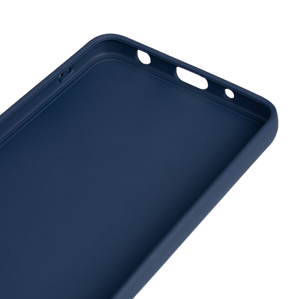 Vivo Y04 Kılıf Zore Biye Silikon Mavi