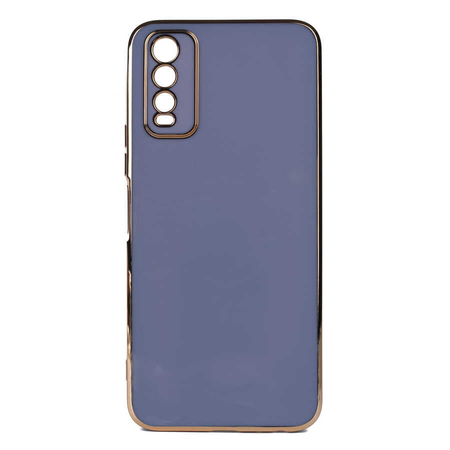 Vivo Y11S Kılıf Zore Bark Kapak Beyaz
