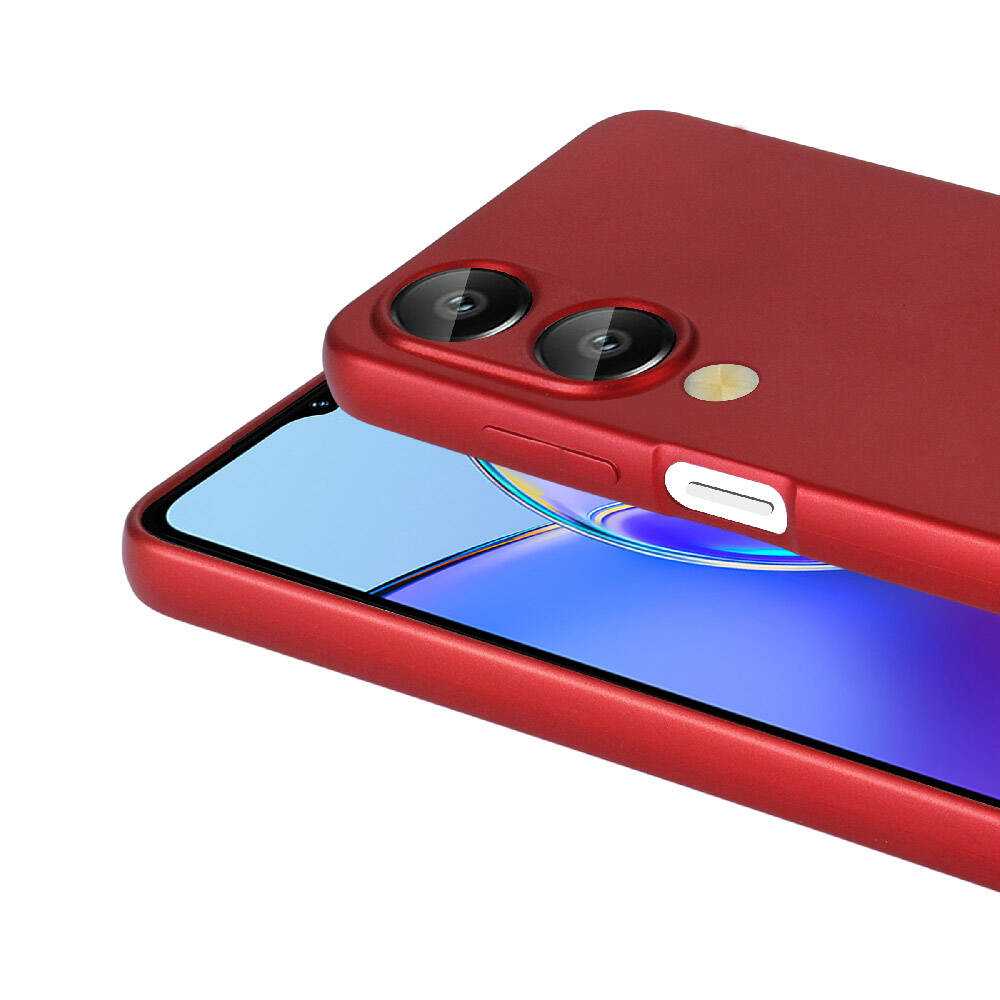 Vivo Y17S Kılıf Zore Premier Silikon Kapak Lacivert