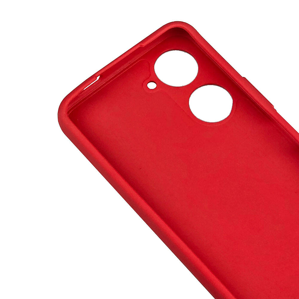 Vivo Y18 Kılıf Zore Biye Silikon Mor