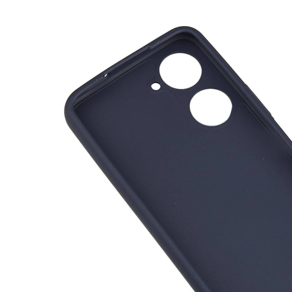 Vivo Y18 Kılıf Zore Biye Silikon Mor