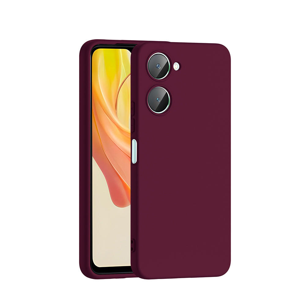 Vivo Y18 Kılıf Zore Mara Lansman Kapak Koyu Mor