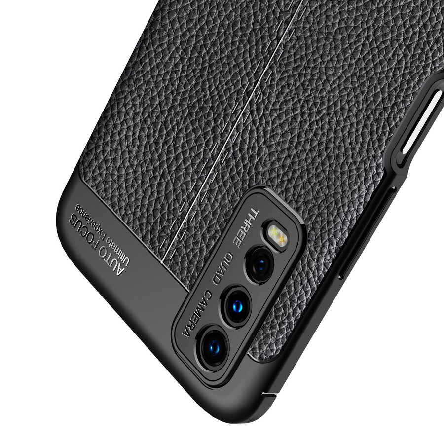 Vivo Y20 Kılıf Zore Niss Silikon Kapak Lacivert