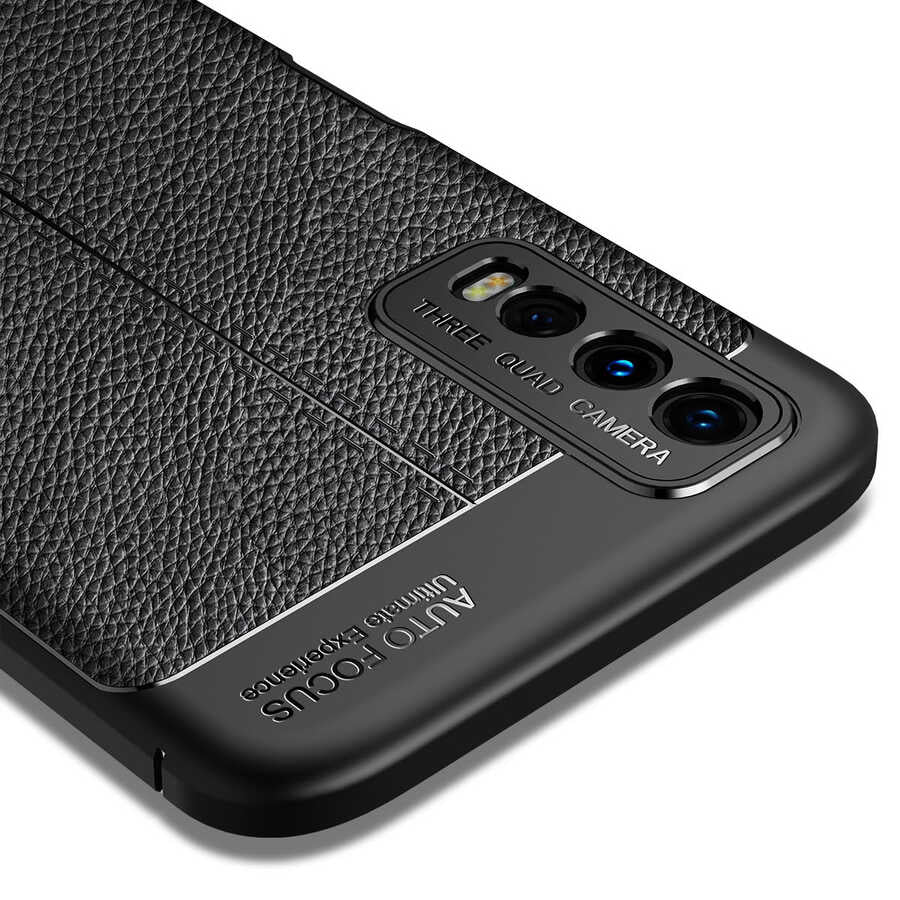 Vivo Y20 Kılıf Zore Niss Silikon Kapak Lacivert