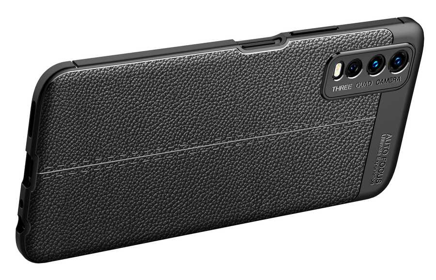Vivo Y20 Kılıf Zore Niss Silikon Kapak Kırmızı