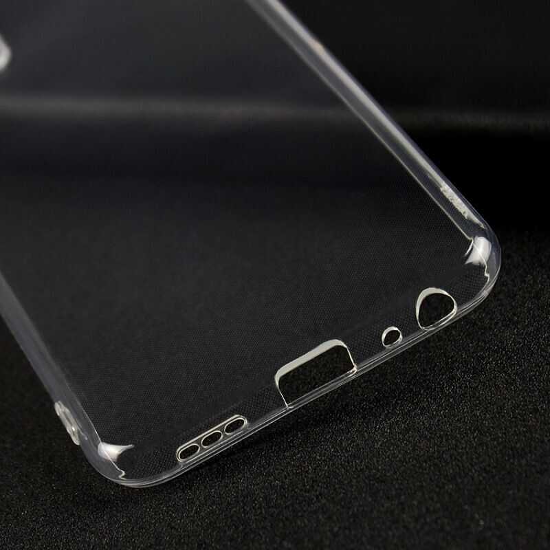 Vivo Y20 Kılıf Zore Süper Silikon Kapak Renksiz