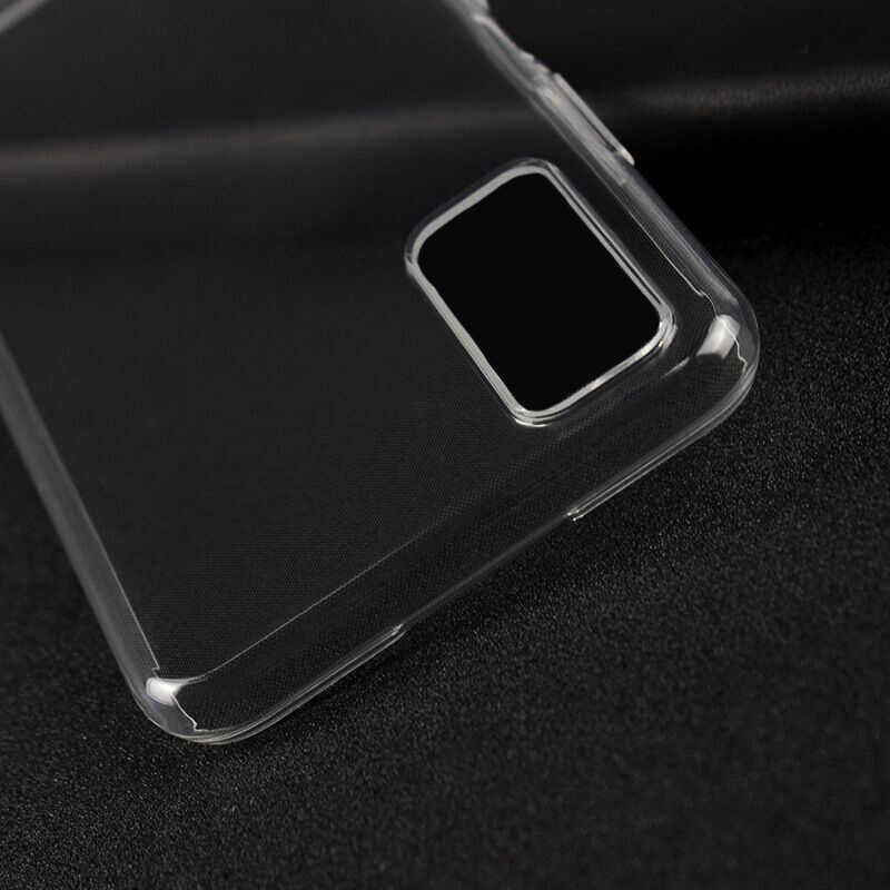 Vivo Y20 Kılıf Zore Süper Silikon Kapak Renksiz