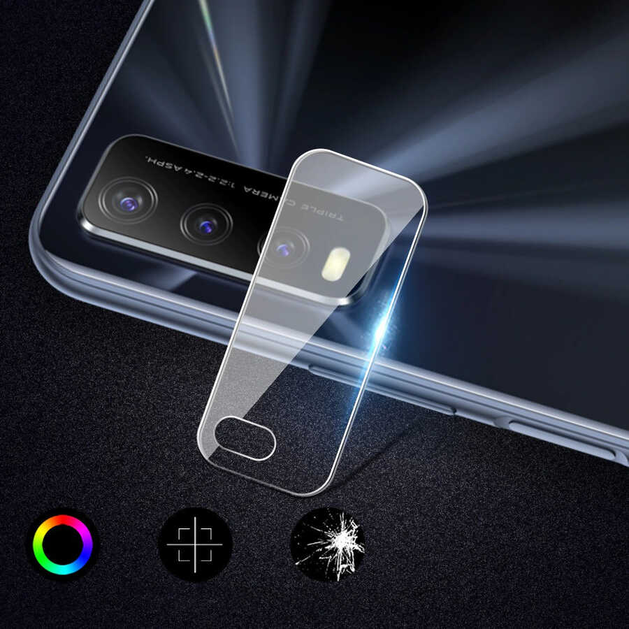 Vivo Y20 Zore Nano Kamera Koruyucu Renksiz