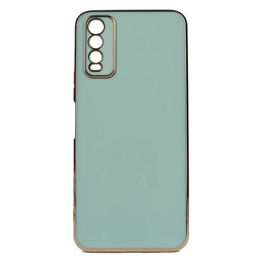 Vivo Y20S Kılıf Zore Bark Kapak Mor