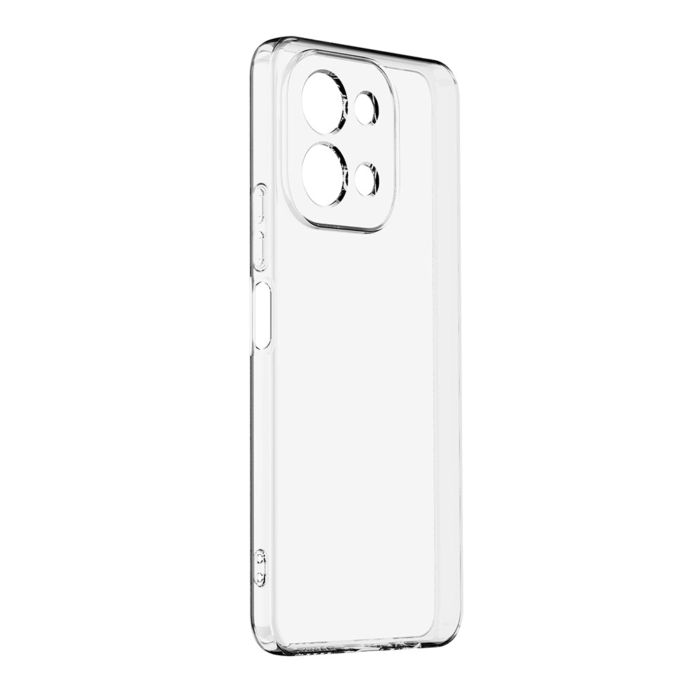 Vivo Y28 Kılıf Zore Süper Silikon Kapak Şeffaf