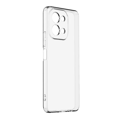 Vivo Y28 Kılıf Zore Süper Silikon Kapak Şeffaf