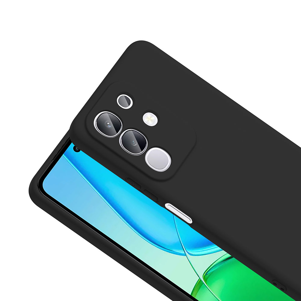 Vivo Y29 4G Kılıf Zore Mara Lansman Kapak Siyah