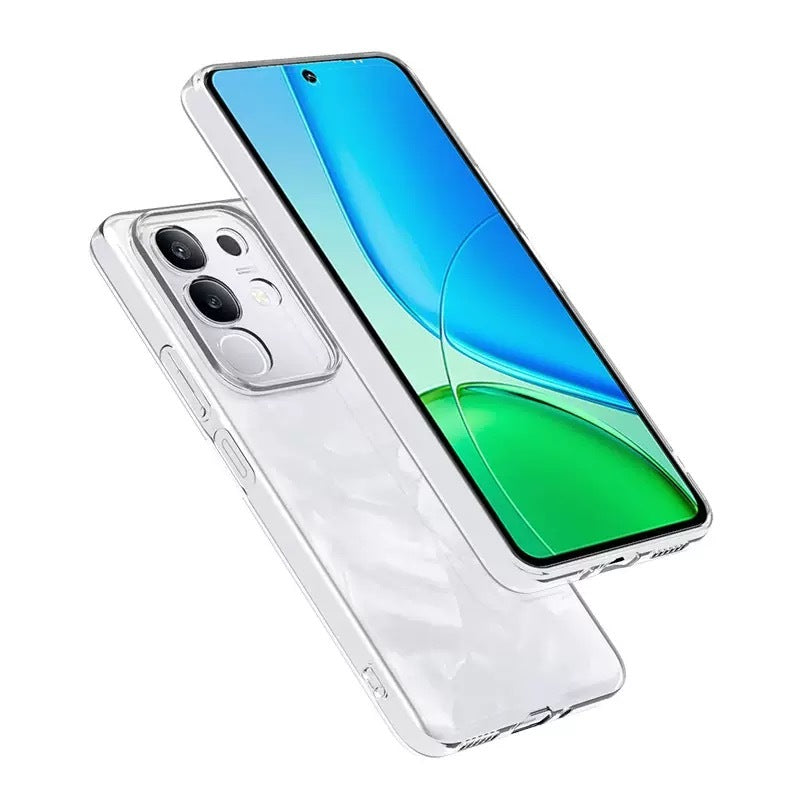 Vivo Y29 4G Kılıf Zore Süper Silikon Kapak Şeffaf