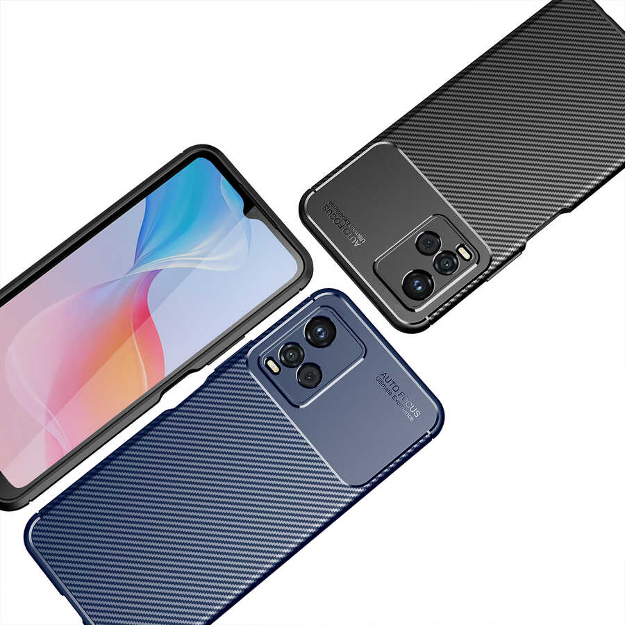 Vivo Y32 Kılıf Zore Negro Silikon Kapak Siyah