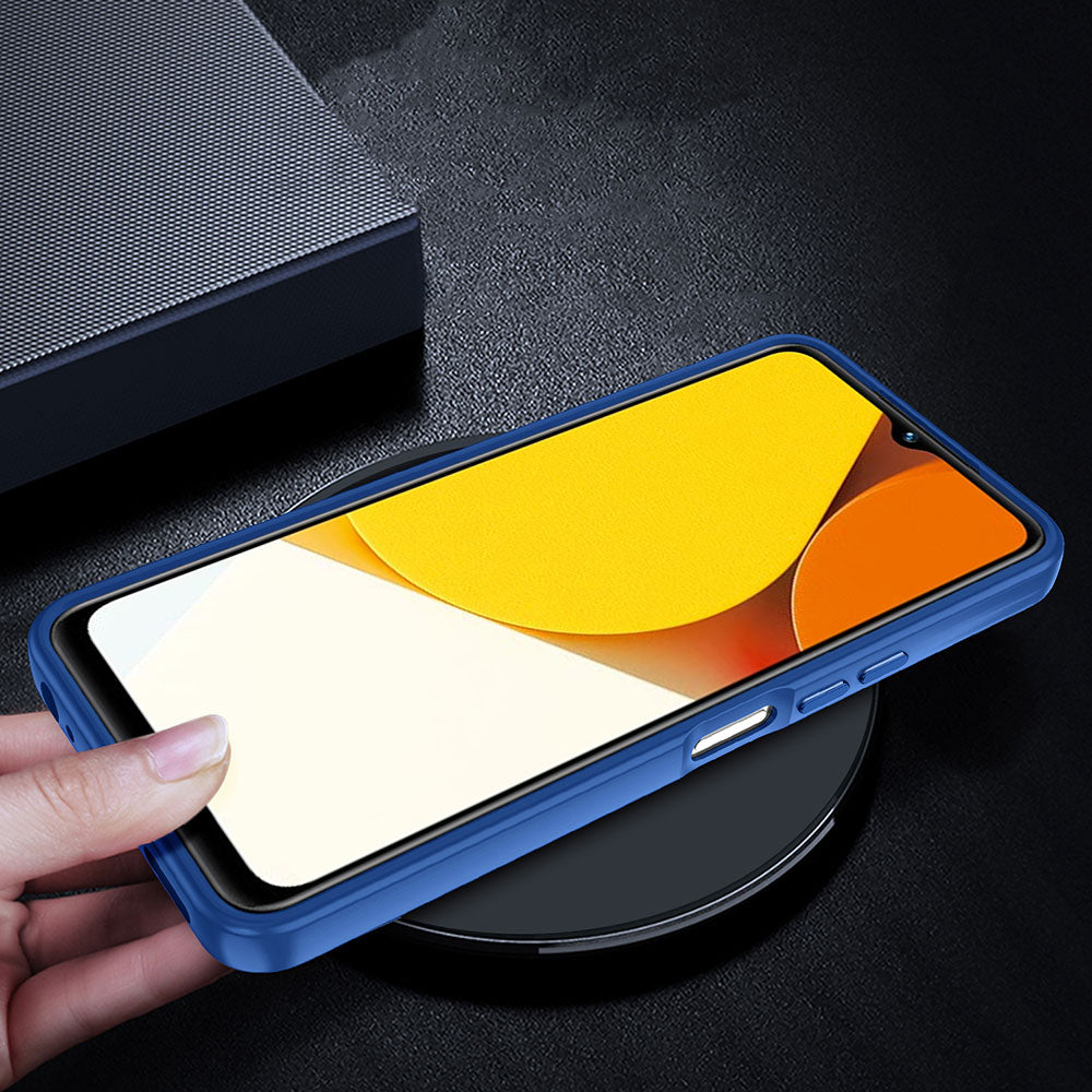 Vivo Y35 Kılıf Zore Flora Kapak Lila