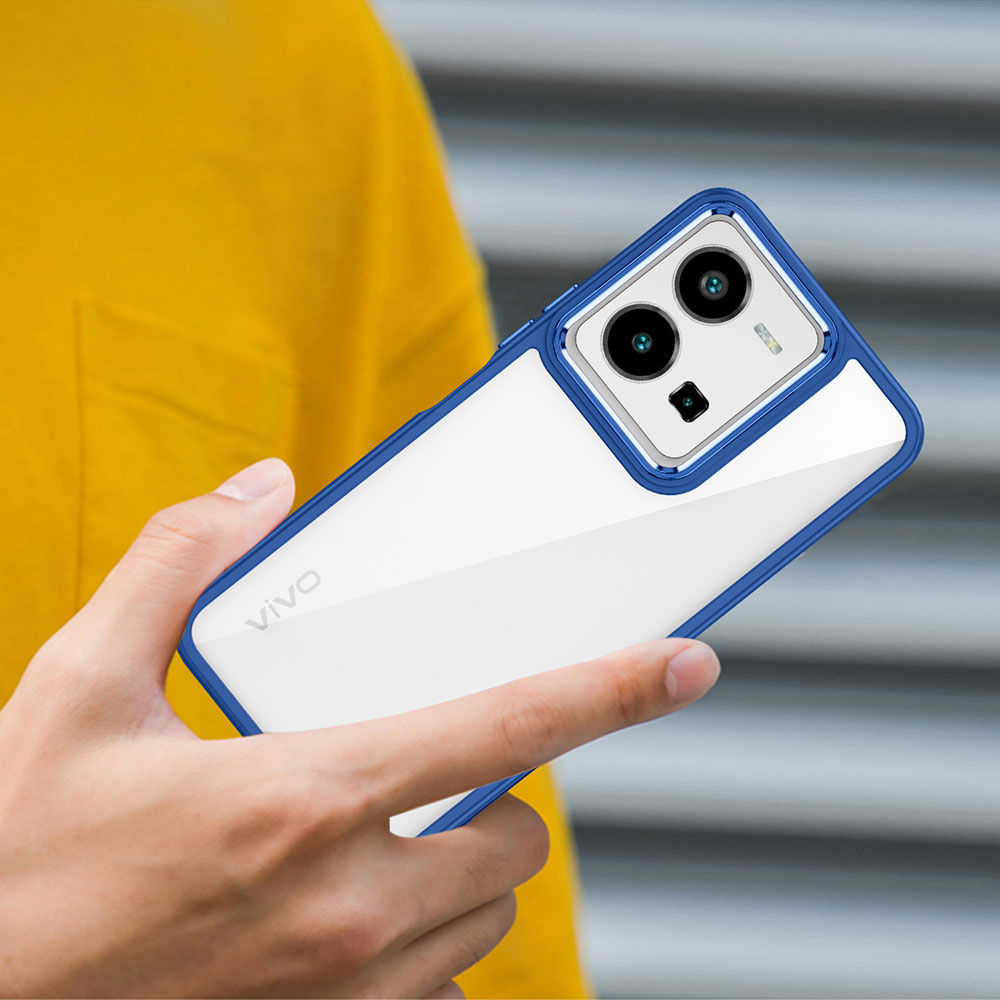 Vivo Y35 Kılıf Zore Flora Kapak Yeşil