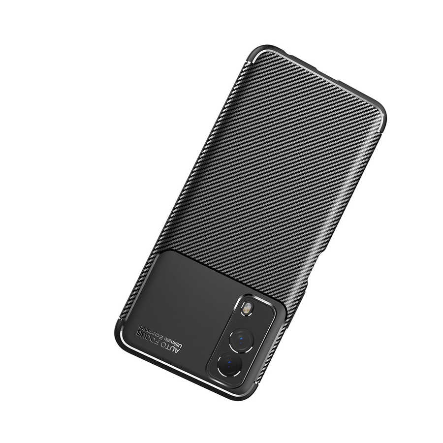 Vivo Y53S 4G Kılıf Zore Negro Silikon Kapak Siyah
