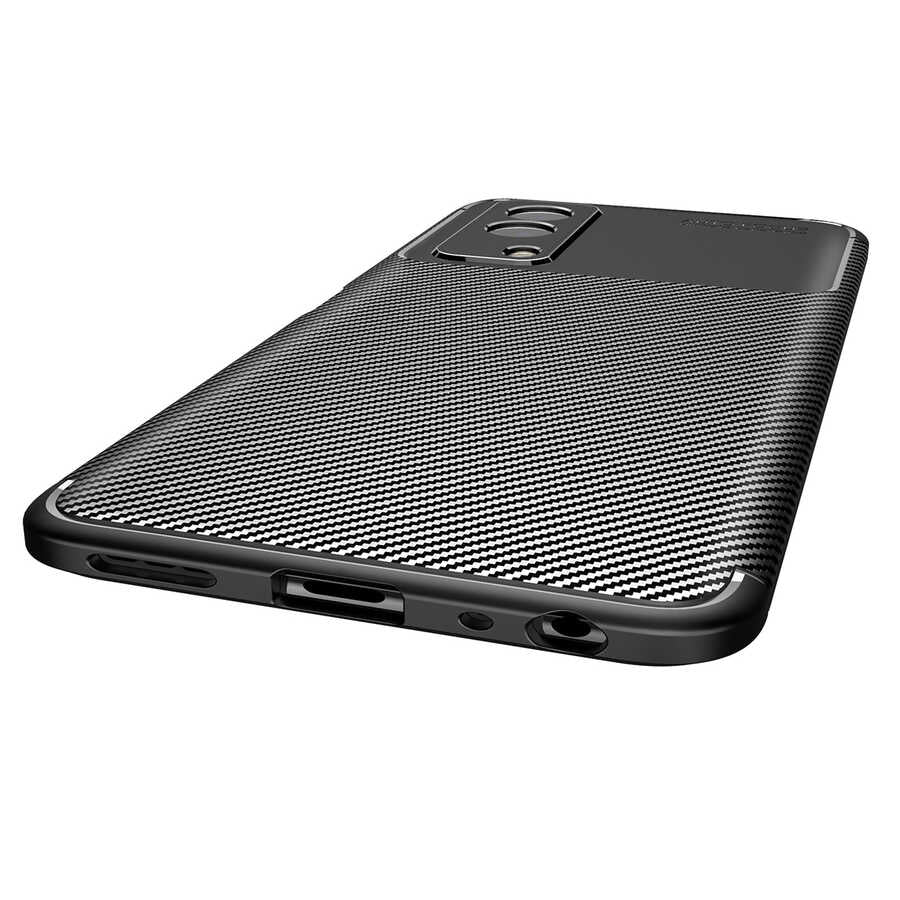 Vivo Y53S 4G Kılıf Zore Negro Silikon Kapak Lacivert