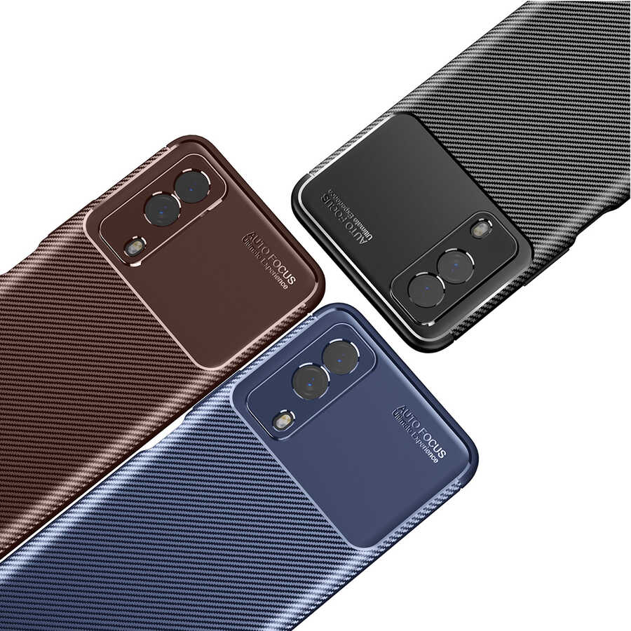 Vivo Y53S 4G Kılıf Zore Negro Silikon Kapak Siyah