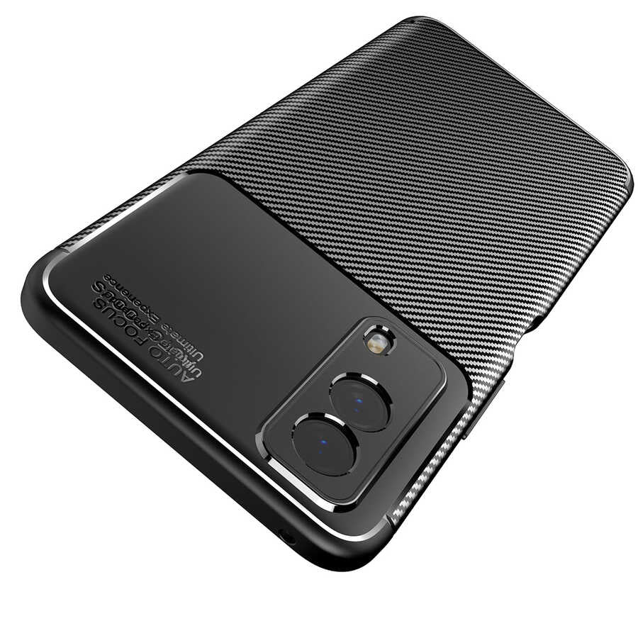 Vivo Y53S 4G Kılıf Zore Negro Silikon Kapak Siyah