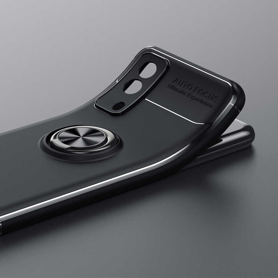 Vivo Y53S 4G Kılıf Zore Ravel Silikon Kapak Mavi