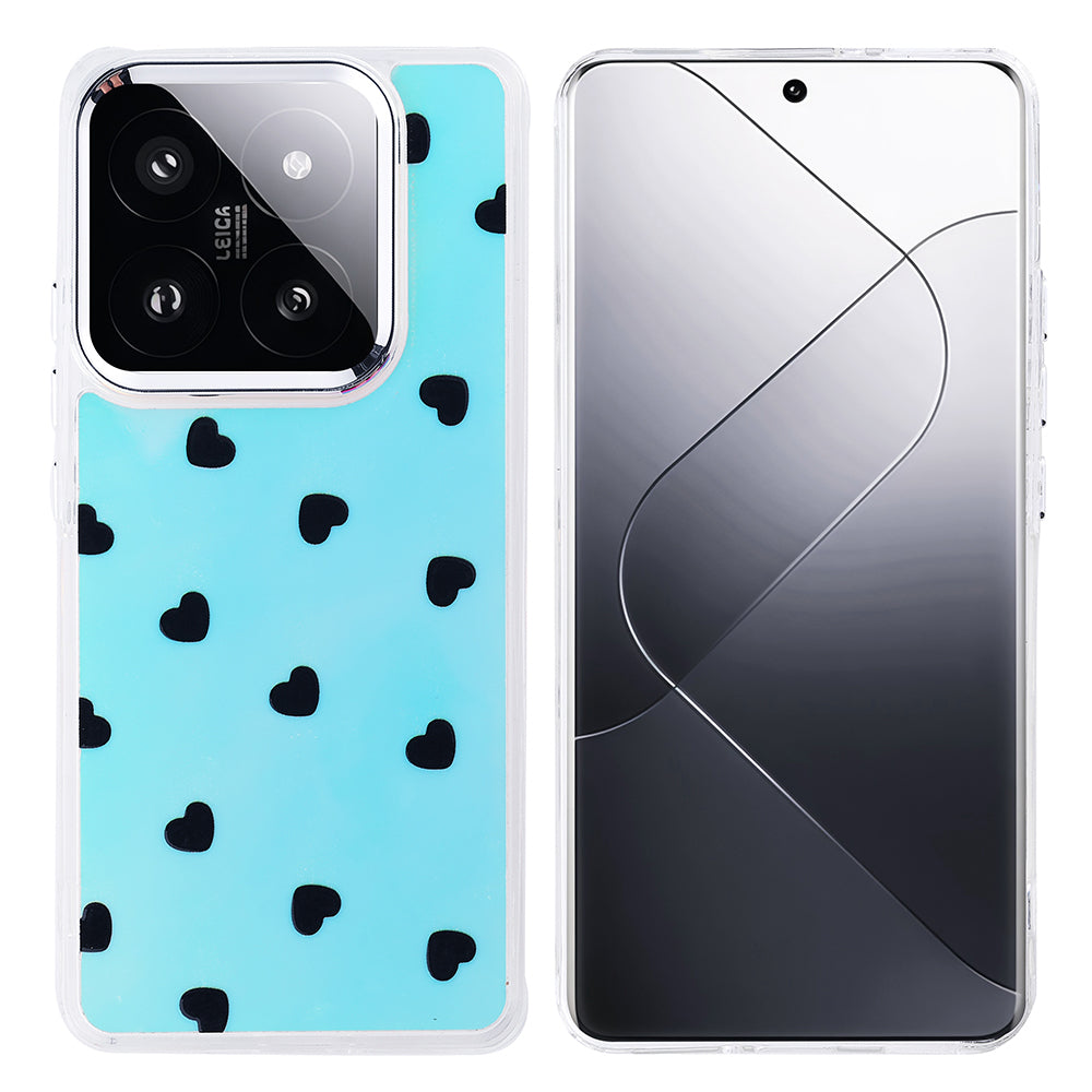 Xiaomi 14T Kılıf Airbag Tasarımlı Zore Hadra Kapak Kalp