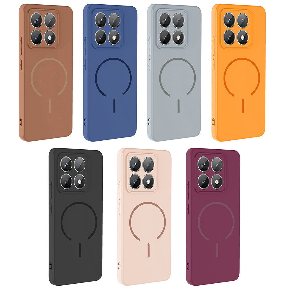Xiaomi 14T Kılıf M-safe Şarj Özellikli Zore Meta Kapak Lacivert