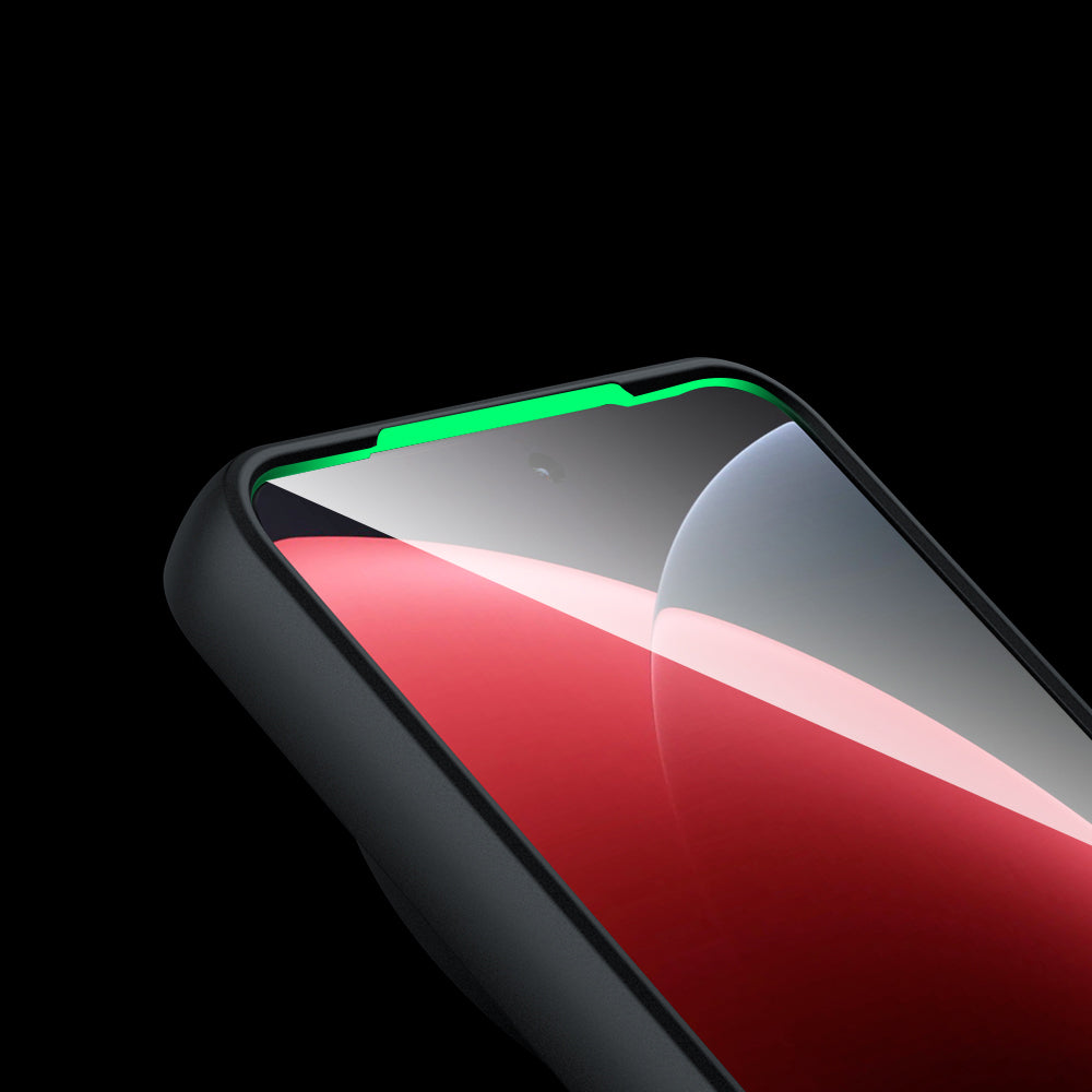 Xiaomi 15 Ultra Kılıf Kamera Korumalı Şeffaf Arka Yüzey Zore New Roll Kapak Siyah