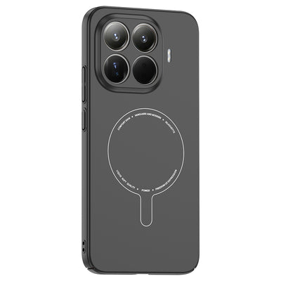 Xiaomi 15T Pro Kılıf M-Safe Şarj Özellikli Kamera Korumalı Zore Elio Sert PC Kapak