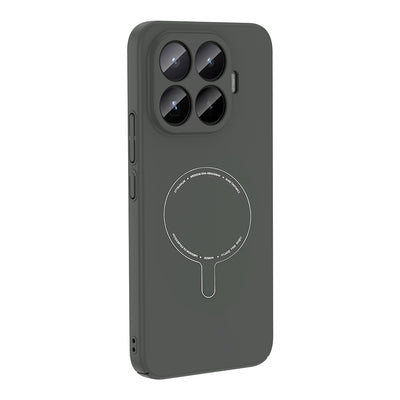 Xiaomi 17T Pro Kılıf M-Safe Şarj Özellikli Kamera Korumalı Zore Elio Sert PC Kapak