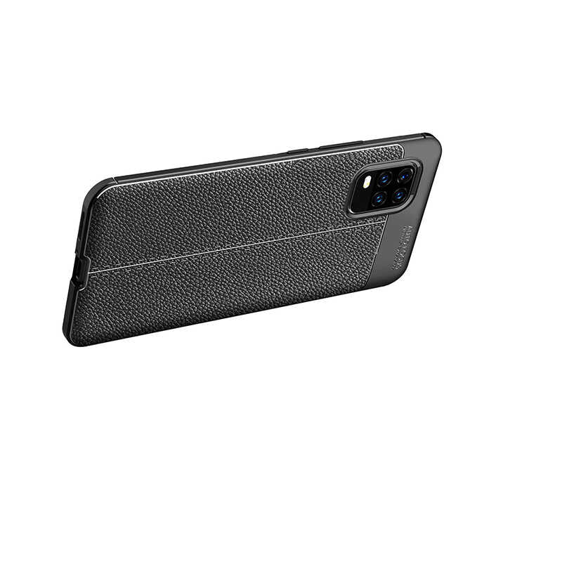 Xiaomi Mi 10 Lite Kılıf Zore Niss Silikon Kapak Lacivert