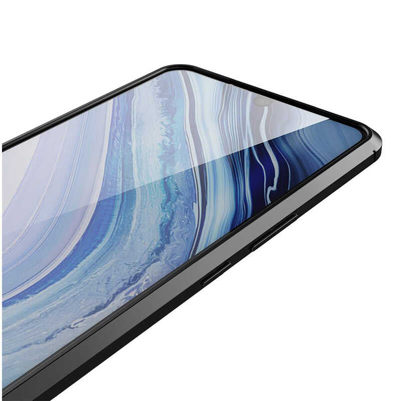 Xiaomi Mi 10 Lite Kılıf Zore Niss Silikon Kapak Kırmızı