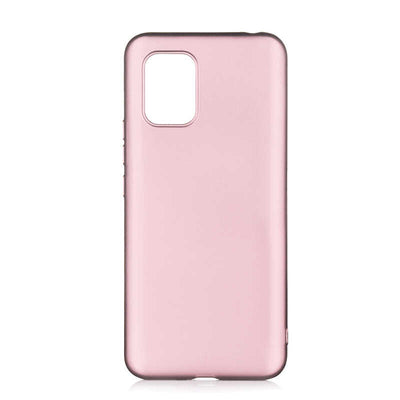 Xiaomi Mi 10 Lite Kılıf Zore Premier Silikon Kapak Rose Gold