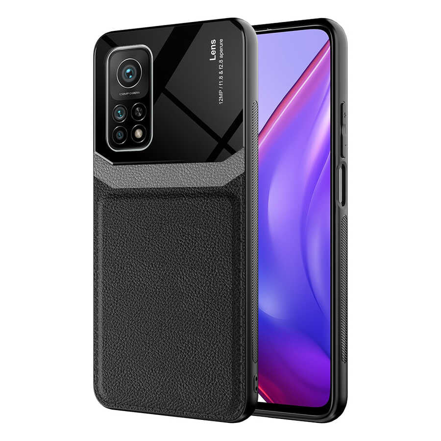 Xiaomi Mi 10T 5G Kılıf Zore Emiks Kapak Kırmızı