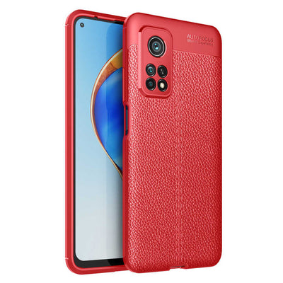 Xiaomi Mi 10T 5G Kılıf Zore Niss Silikon Kapak Kırmızı