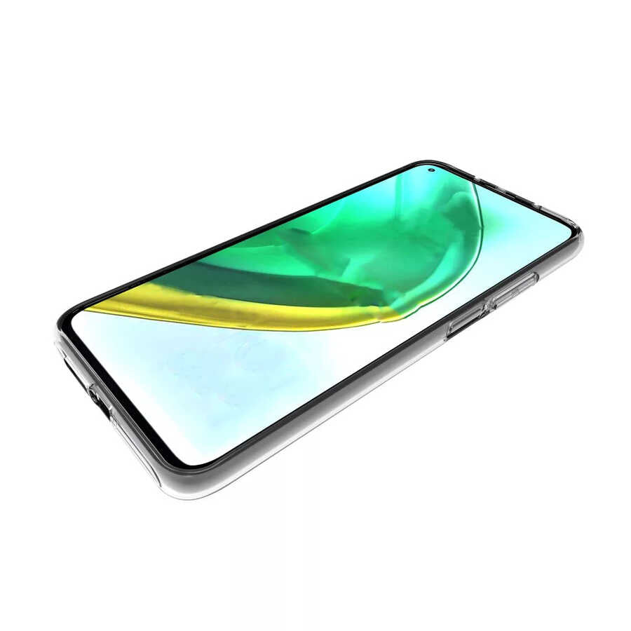 Xiaomi Mi 10T 5G Kılıf Zore Süper Silikon Kapak Renksiz