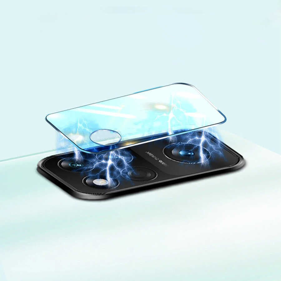 Xiaomi Mi 10T 5G Zore Nano Kamera Koruyucu Renksiz